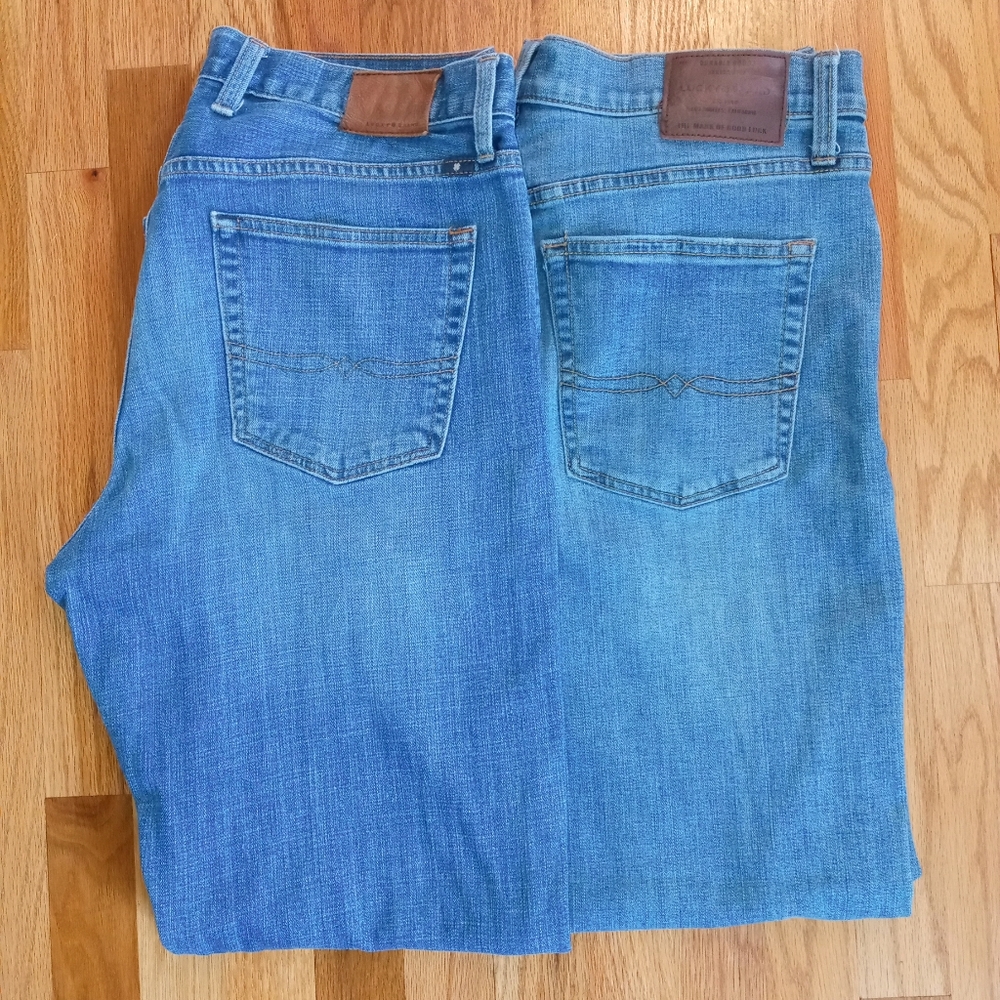 Lucky Brand 181 Relaxed Straight Jeans Lot of 2